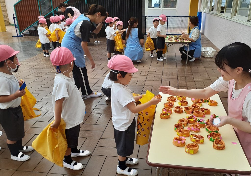 お店屋さん・あじさい見学